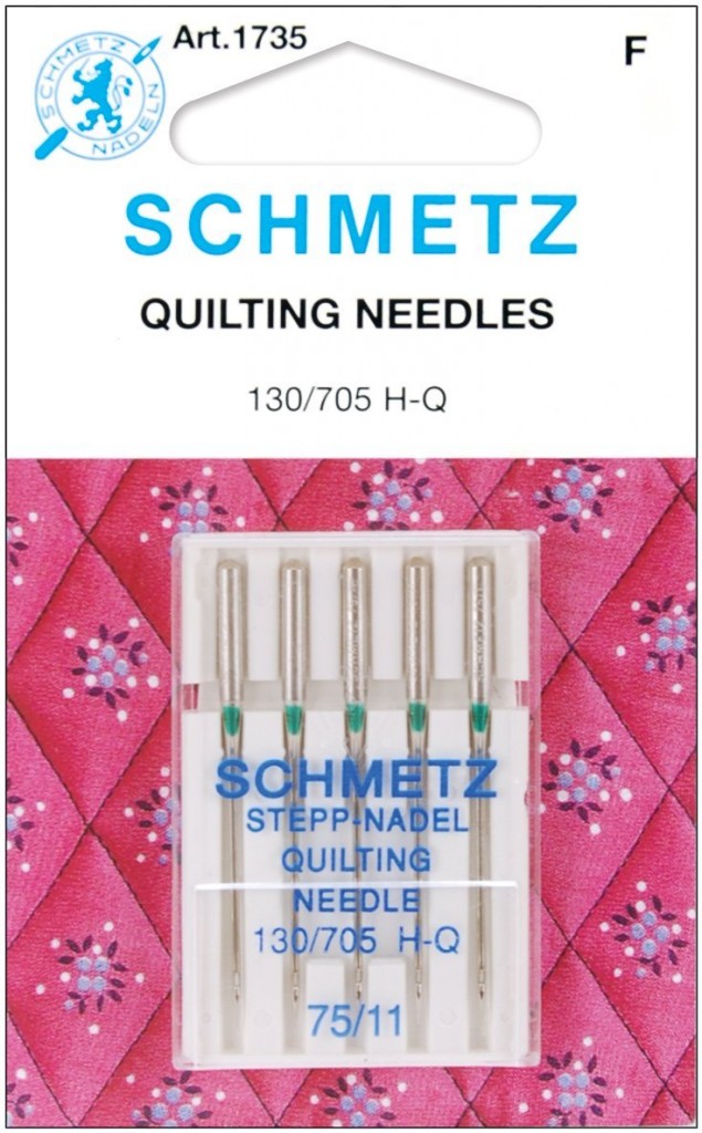 Schmetz Quilting Needles, size 75/11