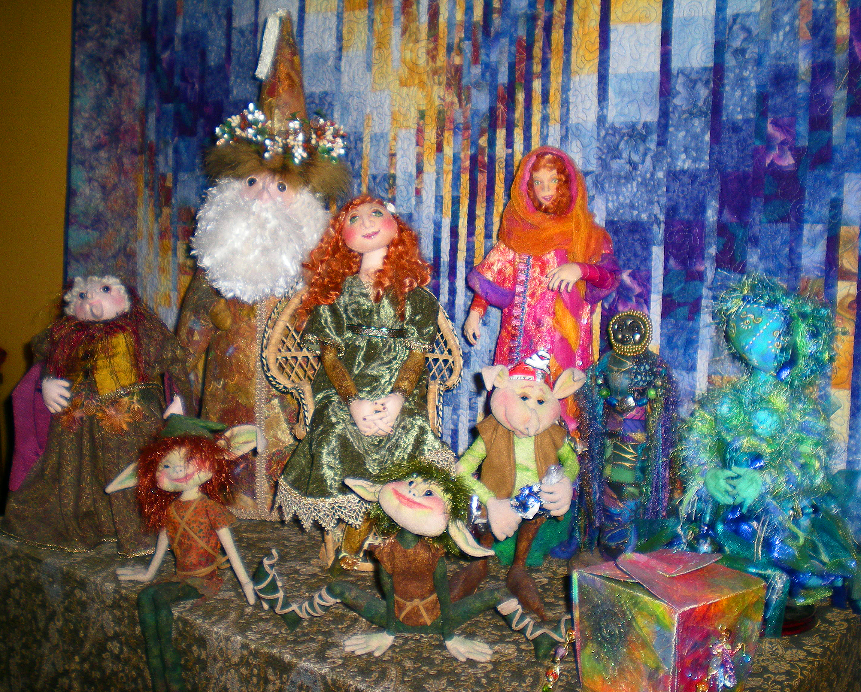 Fun with Cloth Dolls & Figurative Art