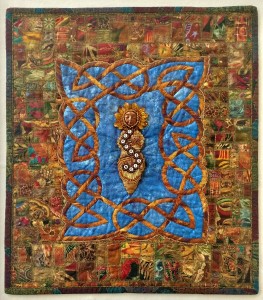 Mother of Compassion, journal quilt, (C) Beth Ann Williams