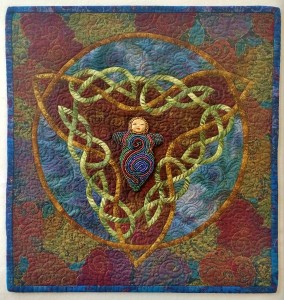 Womb of the Mothering God, journal quilt, (C) Beth Ann Williams