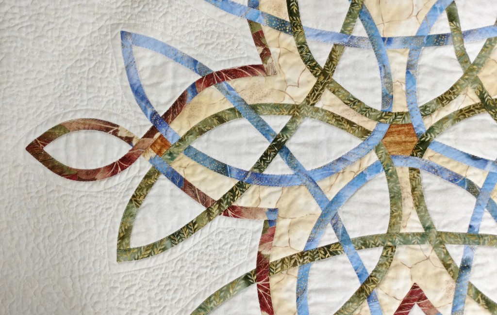 Details from The Island, quilt from Celtic Quilts: A New Look for Ancient Designs by Beth Ann Williams