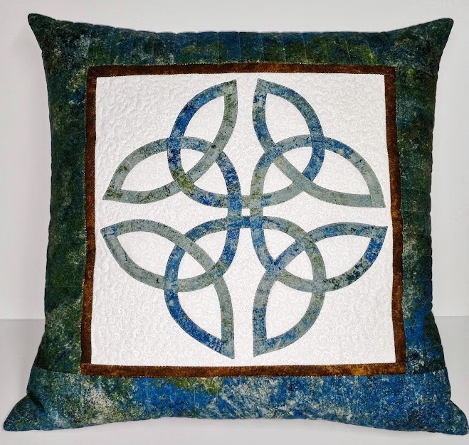 Celtic Quilt to Celtic Pillow – Sewing Machine or Serger
