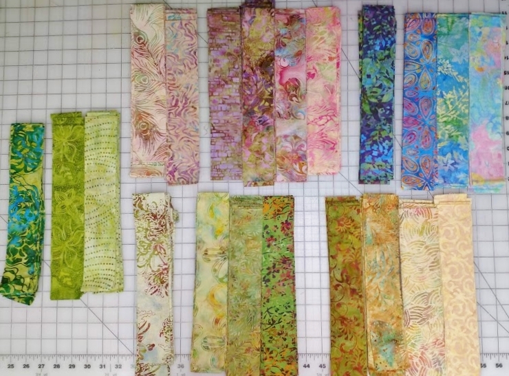 Making a Bargello Quilt – Fabric Selection & Arrangement
