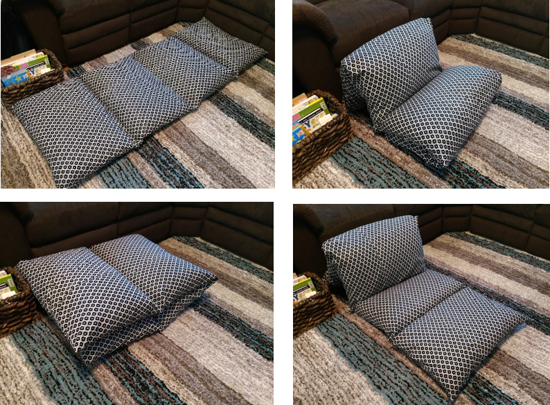 A Comfy Easy to Make Pillow Lounger Beth Ann Williams