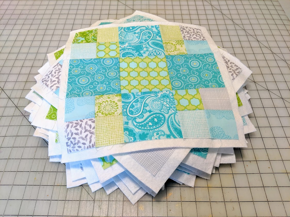 Finishing Spree – Quilt-As-You-Go