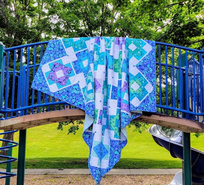 A Quilt for Myself – Adapting the Meadowland Quilt Pattern
